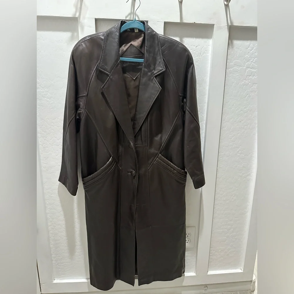 Preston & York‎ women's Dark Brown Trench Coat